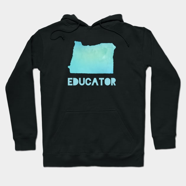 Oregon Educator Hoodie by designed2teach